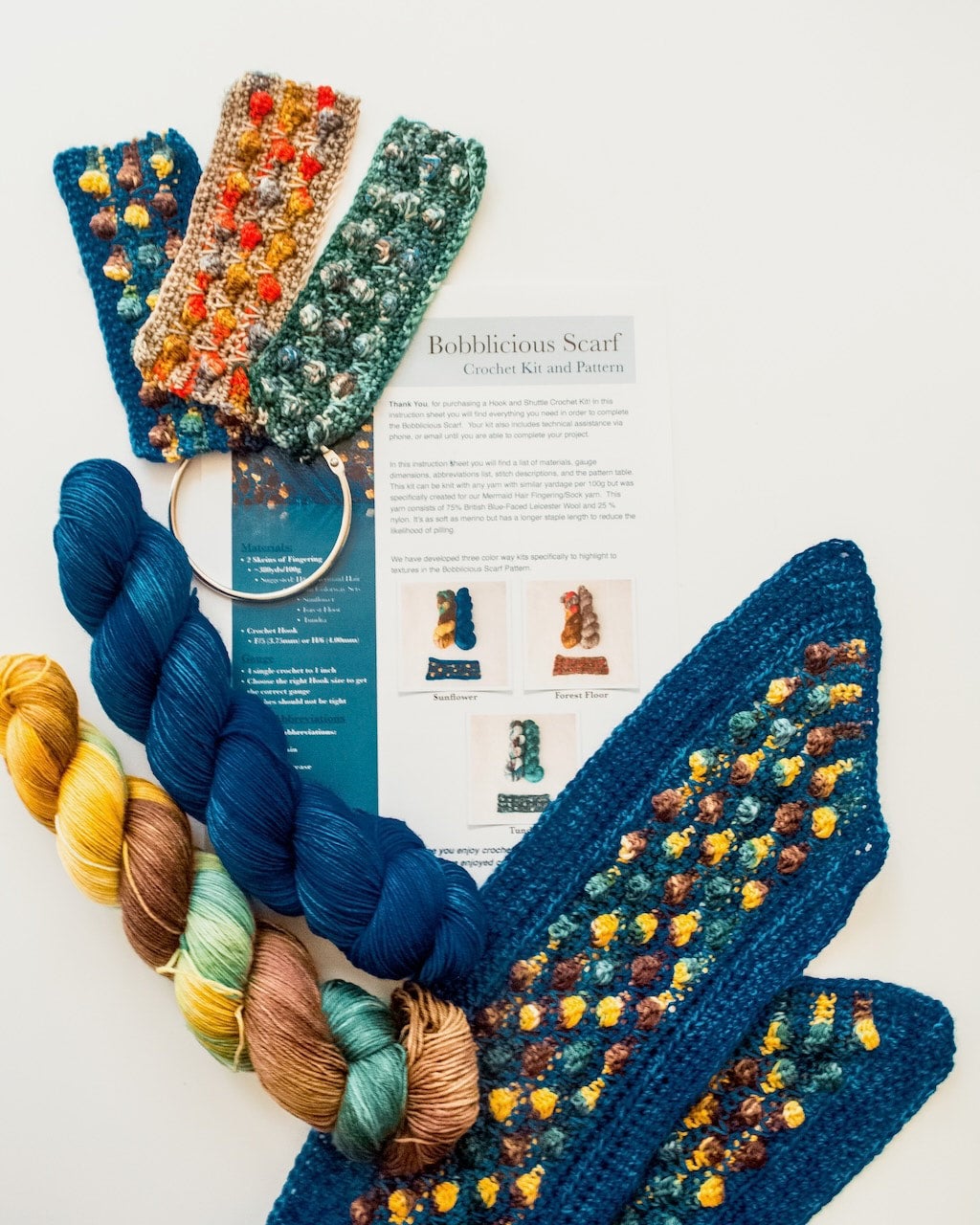 Crochet Sunflower Kits - Hookok